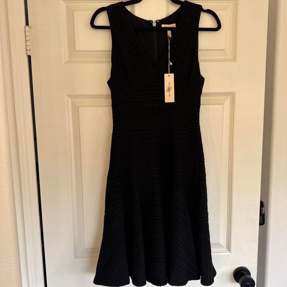 Rebecca-taylor Women's Black and Navy Dress